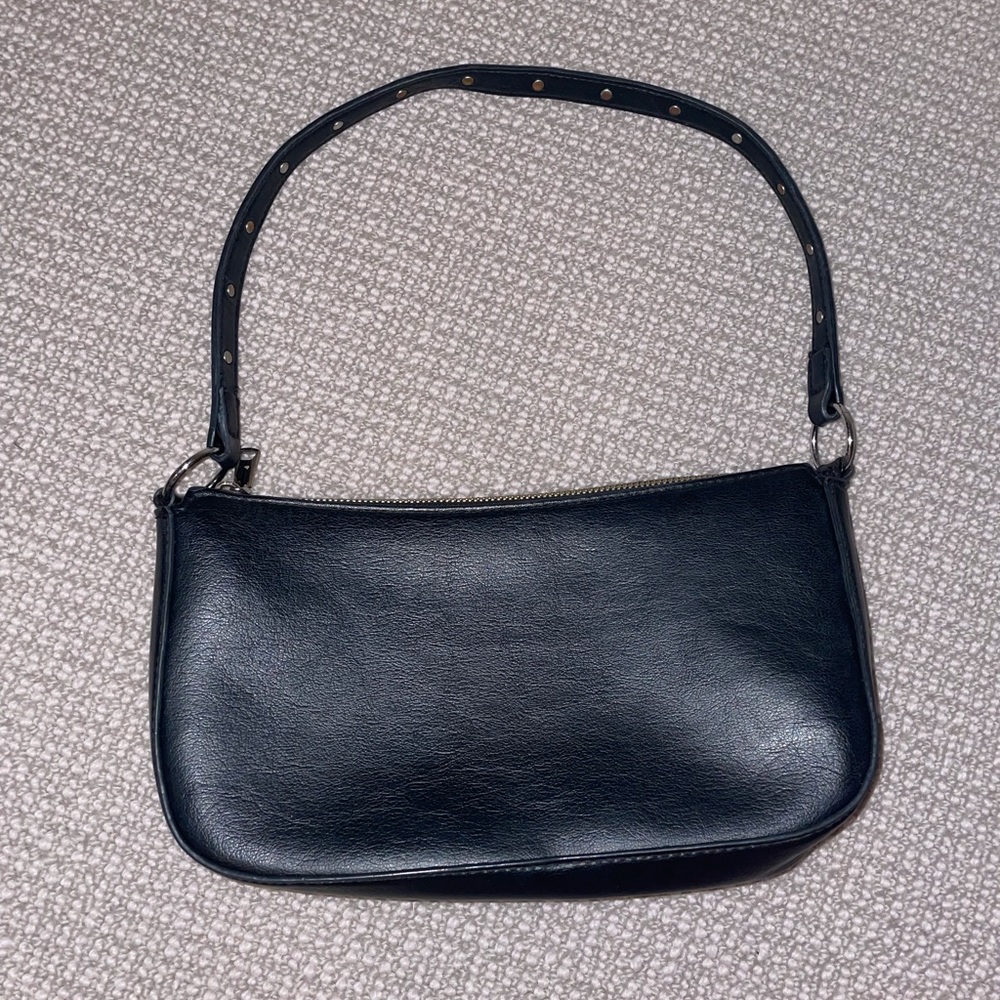H&M small black studded purse